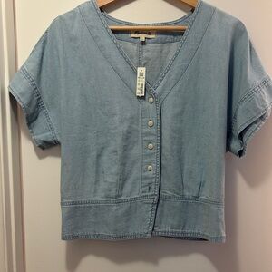 Madewell Light Blue Button-Down Shirt